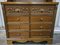 Italian Carved Wooden Sideboard with Drawers, 1980 16