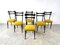 Mid-Century Italian Dining Chairs, 1950s, Set of 6 8
