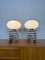 Lampes de Bureau Spirale Vintage en Chrome par Honsel Leuchten, 1970s 2