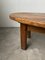 Tavolino da caffè ovale modernista in pino, anni '60, Immagine 27