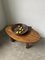 Tavolino da caffè ovale modernista in pino, anni '60, Immagine 11