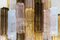 Großer italienischer Tubi Tronchi Kronleuchter aus Muranoglas, 2000er 5