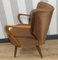 Cocktail Chair with Brown Armrests, 1950s, Image 4