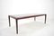 Large Vintage Mahogany & Smoked Glass Coffee Table, Image 1