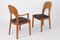 Vintage Chairs in Teak by Niels Koefoed, 1960s, Set of 5 3