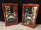Asian Wall Display Cases, Set of 2, Image 6