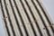 Handmade Striped Wool Kilim Rug, 1960s 5