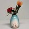 Kraniche Ikebana Blumenvase aus Keramik, 1950er 10