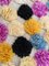 Alfombra marroquí de lana con estampado de puntos de colores, Imagen 9