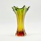 Mid-Century Murano Glass Twisted Vase attributed to Flavio Poli, Italy, 1960s 4