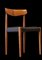 Model 343 Dining Chairs by Knud Færch for Slagelse Furniture Factory, 1960s, Set of 4, Image 5