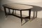 Italian Mahogany & Mirrored Glass Dining Table, 1950s 1