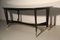 Italian Mahogany & Mirrored Glass Dining Table, 1950s, Image 12