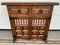 Spanish Chest of Drawers in Walnut, 1940s 10