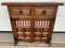 Spanish Chest of Drawers in Walnut, 1940s, Image 10