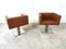 Modern Italian Armchairs in Brown Leather, 1990s, Set of 2 8
