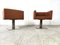 Moderne Italienische Sessel aus Braunem Leder, 1990er, 2er Set 5