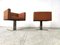 Modern Italian Armchairs in Brown Leather, 1990s, Set of 2, Image 9