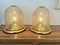 Italian Brass and Gold Bubble Murano Glass Table Lamps attributed to F. Fabbian, 1970s, Set of 2, Image 8