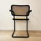 Italian Black Cantilever Chair, 1980s, Image 6