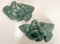 Art Deco Pigeon Birds Wall Sconces in Green Ceramic, France, 1930s, Set of 2 2