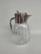 Cooling Pitcher in Silver-Plated Metal and Glass by WMF, 1970s 5