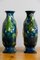 Art Nouveau Majolika Vases, 1910s, Set of 2 9