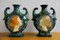 Art Nouveau Majolika Vases, 1910s, Set of 2, Image 1