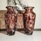 Vases Vintage en Verre de Murano, 1960s, Set de 2 2