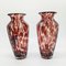Vases Vintage en Verre de Murano, 1960s, Set de 2 1