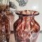 Vases Vintage en Verre de Murano, 1960s, Set de 2 3
