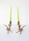 19th Century French Bronze Dragon Candleholders, Set of 2 7