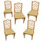 Vintage Dining Chair in Foux Bamboo, Set of 6 1