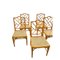 Vintage Dining Chair in Foux Bamboo, Set of 6 3