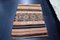 Handmade Striped Wool Kilim Rug, 1960s 1