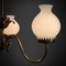 Mid-Century Swedish Chandelier in Brass and Glass, 1940s, Image 7