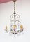 19th Century French Chandelier with Brass & 21 Glass Drops 3