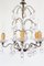 19th Century French Chandelier with Brass & 21 Glass Drops 6