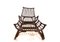 Manou Rattan Pagoda Lounge Chair with Ottoman, 1970s, Set of 2 15