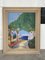 Sanary Beach, 1950s, Oil on Panel, Framed, Image 1