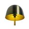 Mid-Century Gilt Metal Mashrom Lamp 15