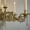 Large Empire Italian Golden Chandelier with Sixteen Light Crystals, 1780s 11