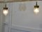 Lampade da soffitto vittoriane in ottone, fine XIX secolo, set di 2, Immagine 6