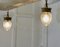 Victorian Arts and Crafts Brass Ceiling Lights, 1890s, Set of 2 7