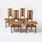 Vintage Czechoslovakian Dining Chairs from Uluv, 1960s, Set of 4, Image 8
