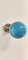 Space Age Adjustable Chrome and Light Blue Wall Light 5