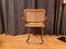 Italienischer Vintage Stuhl mit Bast, 1980er 5