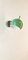 Lámpara de pared ajustable era espacial en plata y verde agua, Imagen 11