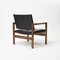Dänische Vintage Stühle mit Rückenlehne aus Eiche & Kunstleder, 1960er, 2er Set 7