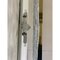 Italienische Wandlampe in Transparent mit silberner Muranoglasscheibe und Messing Metallrahmen von Simoeng 9